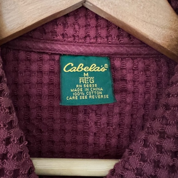 Cabela’s Waffle Texture Light Jacket - Picture 4 of 4